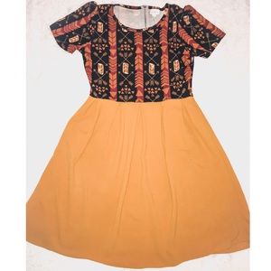 Lularoe Amelia dress with POCKETS!!